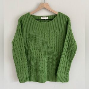 Jones New York Sport Olive Green Sweater NWT size medium